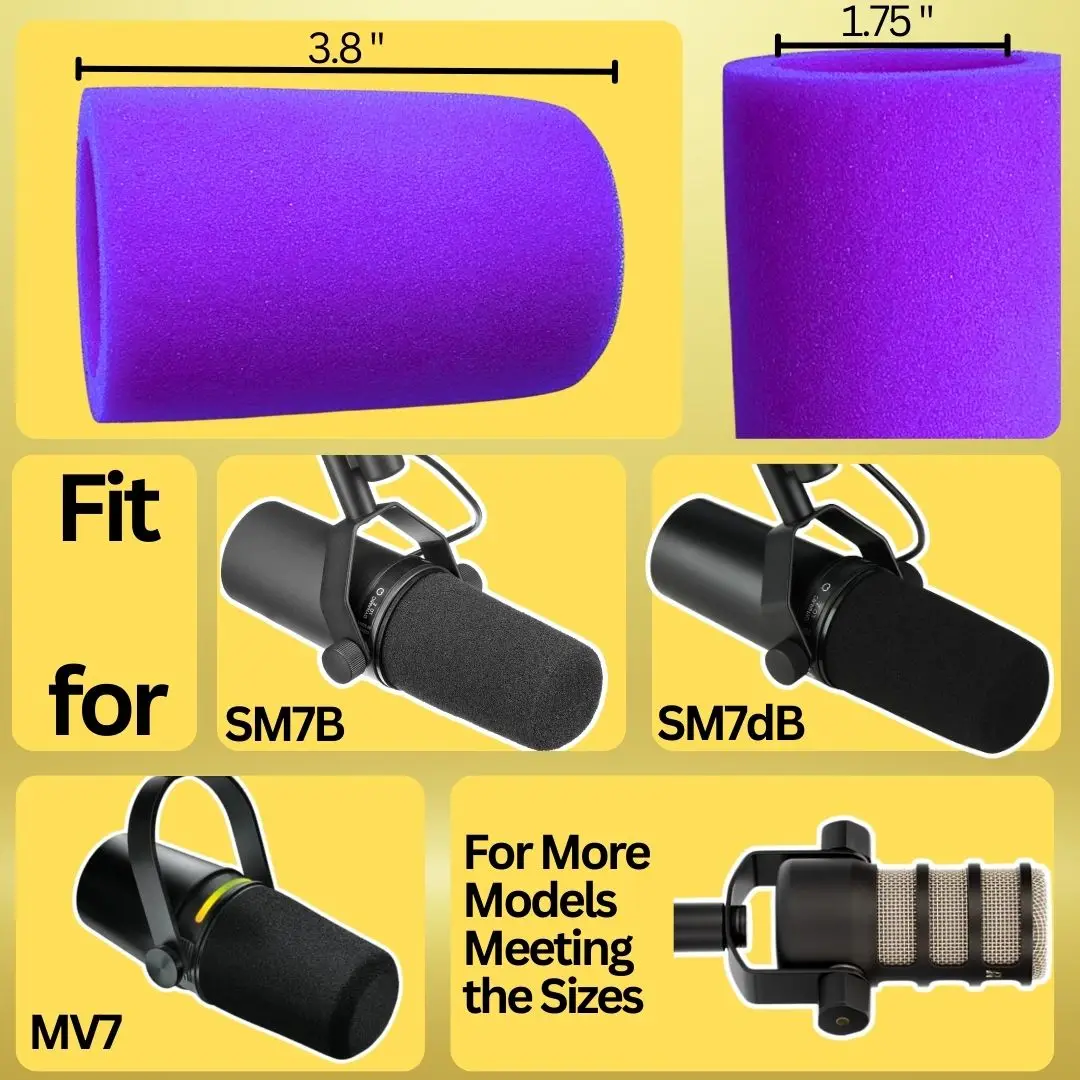 Mic SM7B Windscreen for Shure  - Microphone Pop Filter Foam Windscreen ulasan dan harga