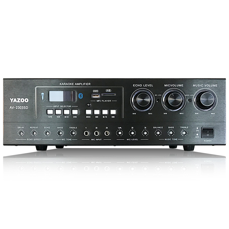 OEM AV-2303SD 150WX2 Karaoke M - Karaoke Amplifier Mixer Bluetooth ulasan dan harga