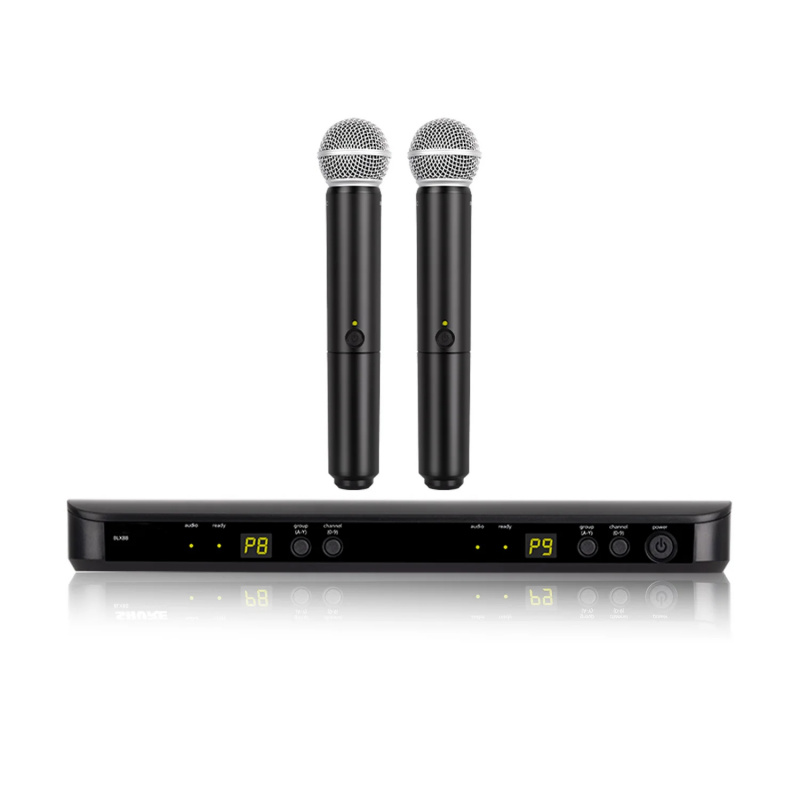 Dual Channel UHF Wireless Hand - Uhf Wireless Microphone System Dual Channel ulasan dan harga