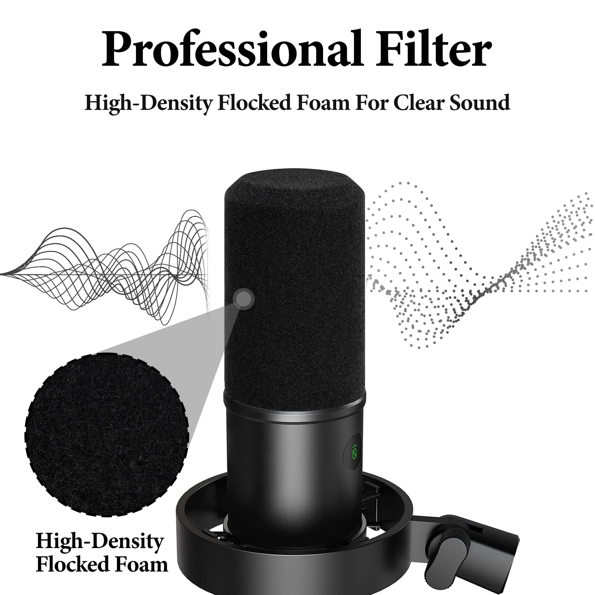 Microphone Pop Filter for FIFI - Microphone Pop Filter Foam Windscreen ulasan dan harga