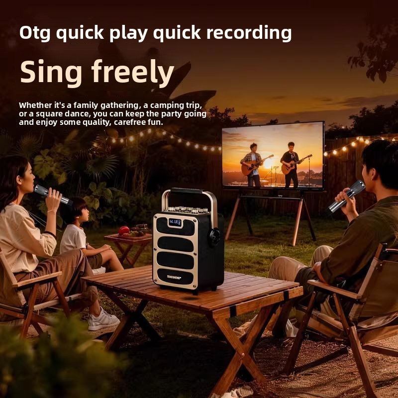 For TEMEISHENG V5Pro Bluetooth - Pa Sound System Battery Portable Outdoor ulasan dan harga