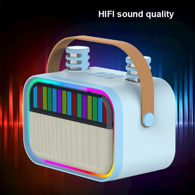 NEW Bluetooth Karaoke Speaker  - Karaoke Machine Portable With 2 Mic ulasan dan harga