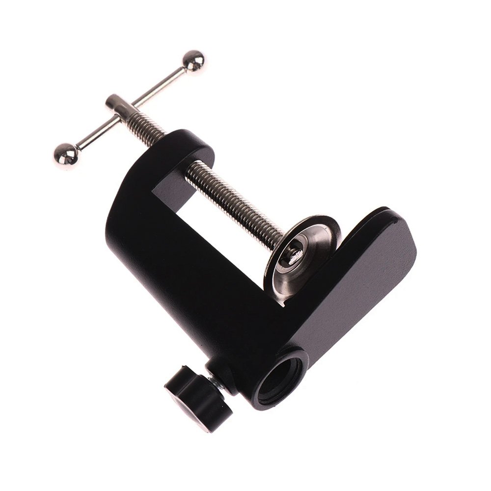 C-Shaped Clip Desk Table Mount - Microphone Shock Mount Universal ulasan dan harga
