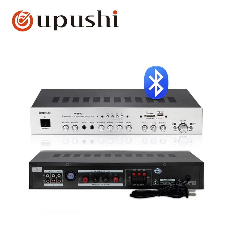 Oupushi 5 channel karaoke ampl - Karaoke Amplifier Mixer Bluetooth ulasan dan harga