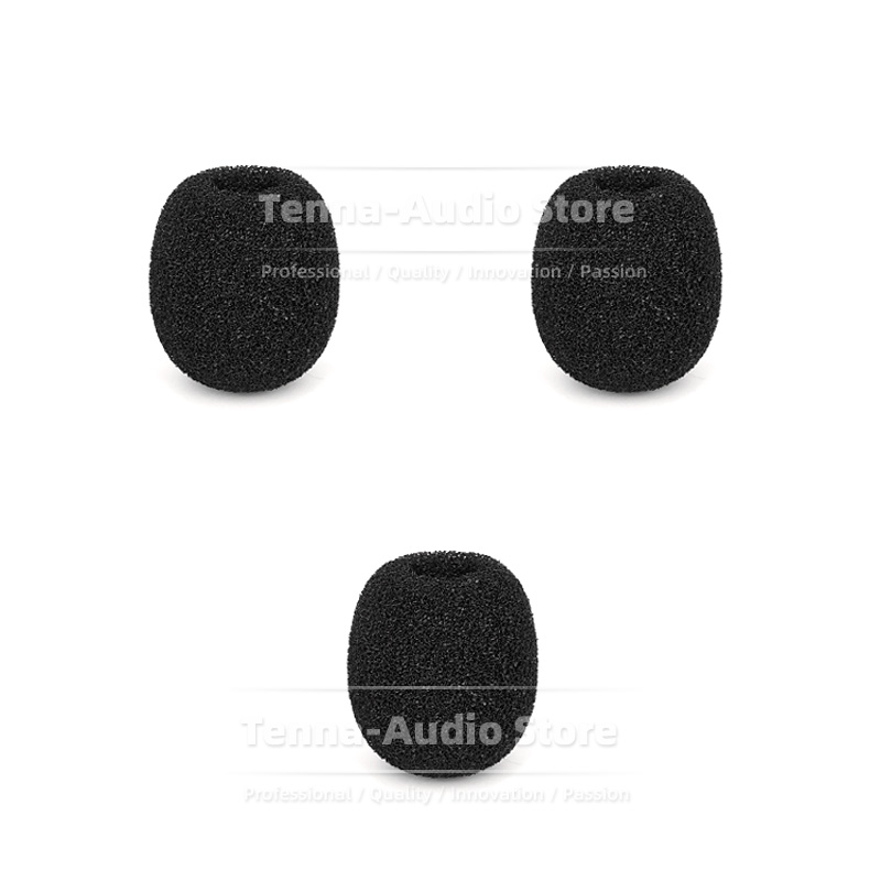 Lavalier Windproof Shield Tie  - Microphone Pop Filter Foam Windscreen ulasan dan harga