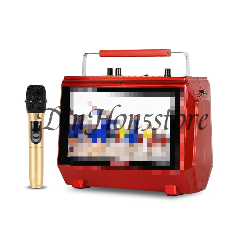 Karaoke Machine with Lyrics Di - Karaoke Machine Portable With 2 Mic ulasan dan harga