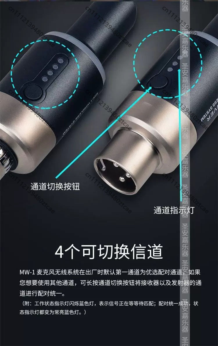5.8G Low Latency Wireless Mic  - Rechargeable Wireless Mic Lithium Battery ulasan dan harga