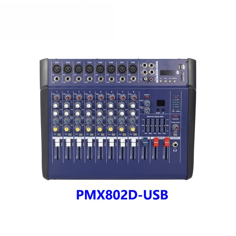 4-12 Channels Powered Mixer Am - Karaoke Amplifier Mixer Bluetooth ulasan dan harga