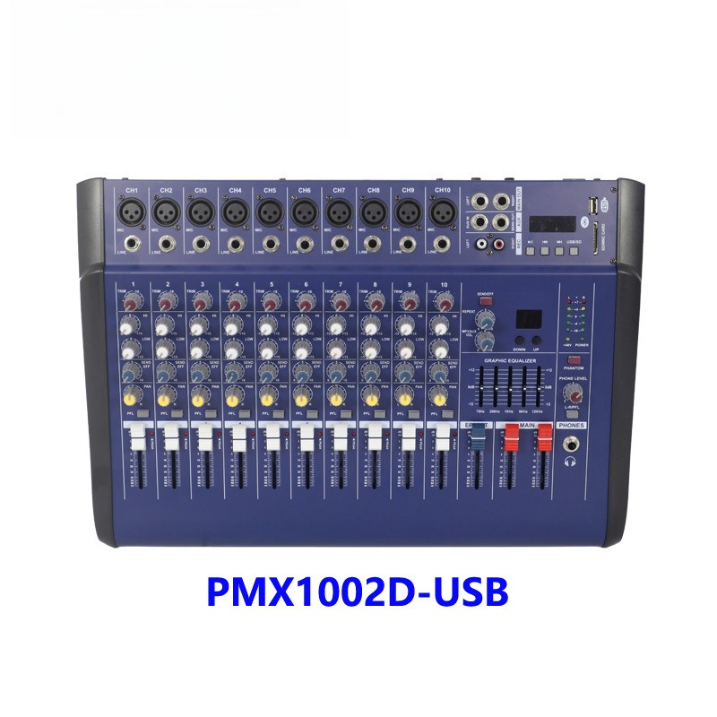 4-12 Channels Powered Mixer Am - Karaoke Amplifier Mixer Bluetooth ulasan dan harga