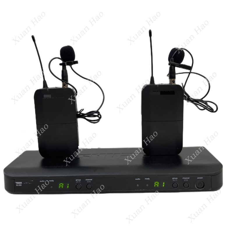 Professional BLX8 UHF Dual Cha - Uhf Wireless Microphone System Dual Channel ulasan dan harga
