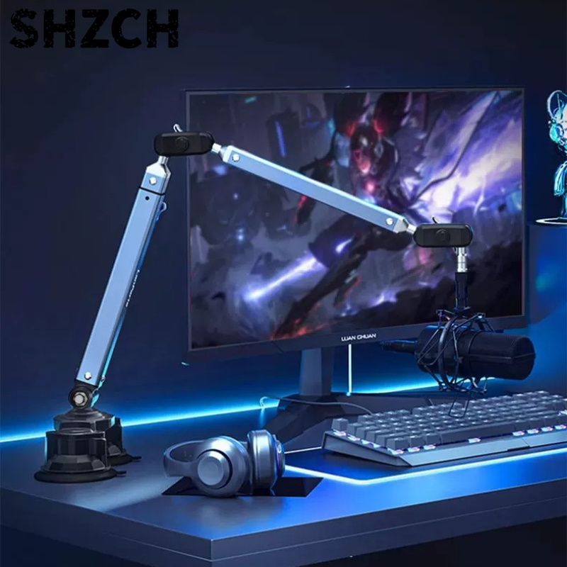 Professional Vacuum Suction De - Microphone Stand Boom Arm Floor ulasan dan harga
