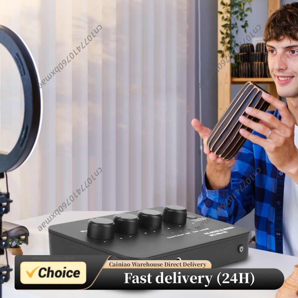 Karaoke Audio Mixer AUX IN/OUT - Karaoke Amplifier Mixer Bluetooth ulasan dan harga