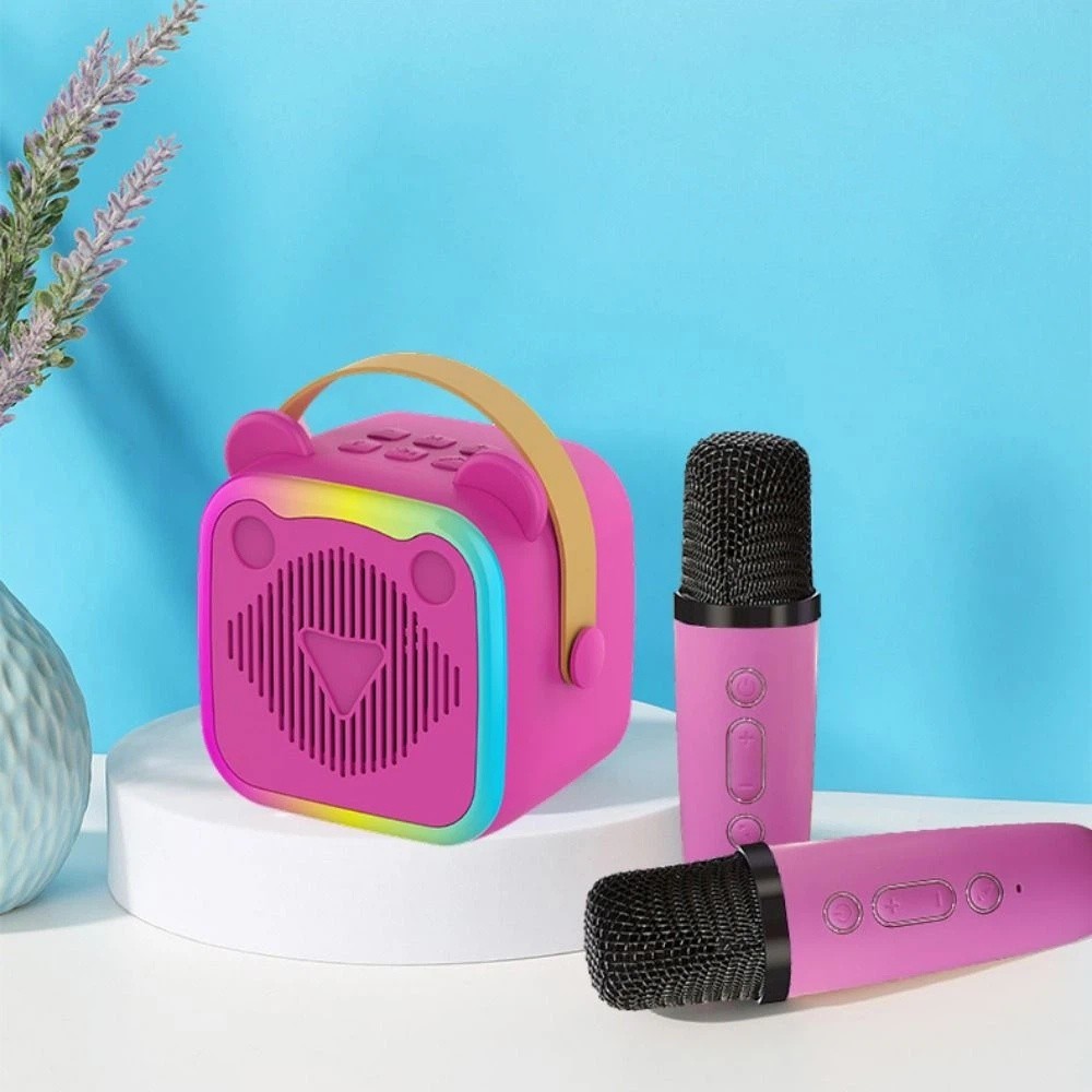 Portable Mini Karaoke Machine  - Bluetooth Karaoke Microphone Handheld ulasan dan harga
