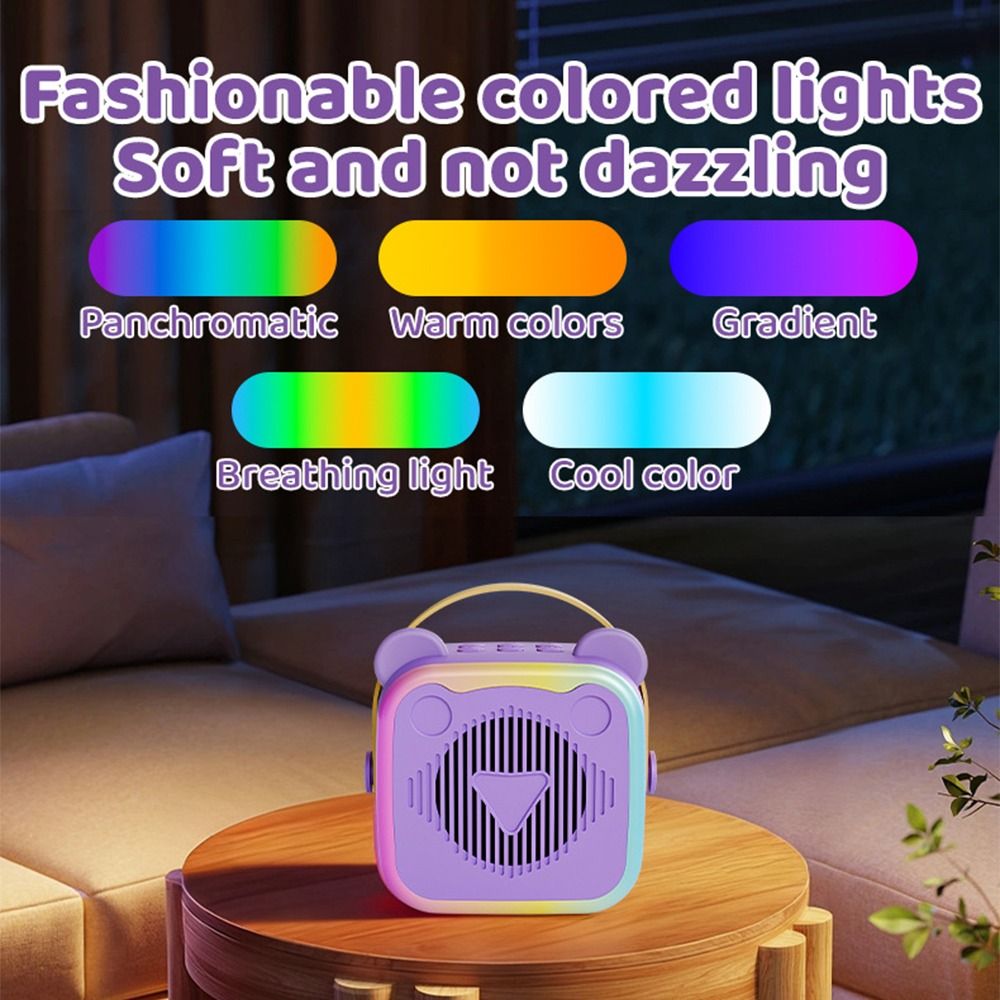 Portable Mini Karaoke Machine  - Bluetooth Karaoke Microphone Handheld ulasan dan harga