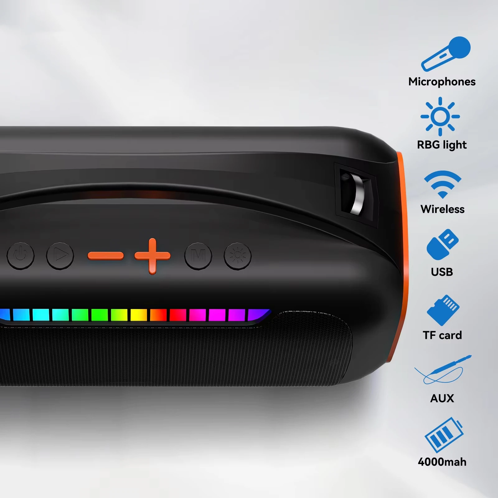 Karaoke Machine Sound with 2 M - Karaoke Machine Portable With 2 Mic ulasan dan harga