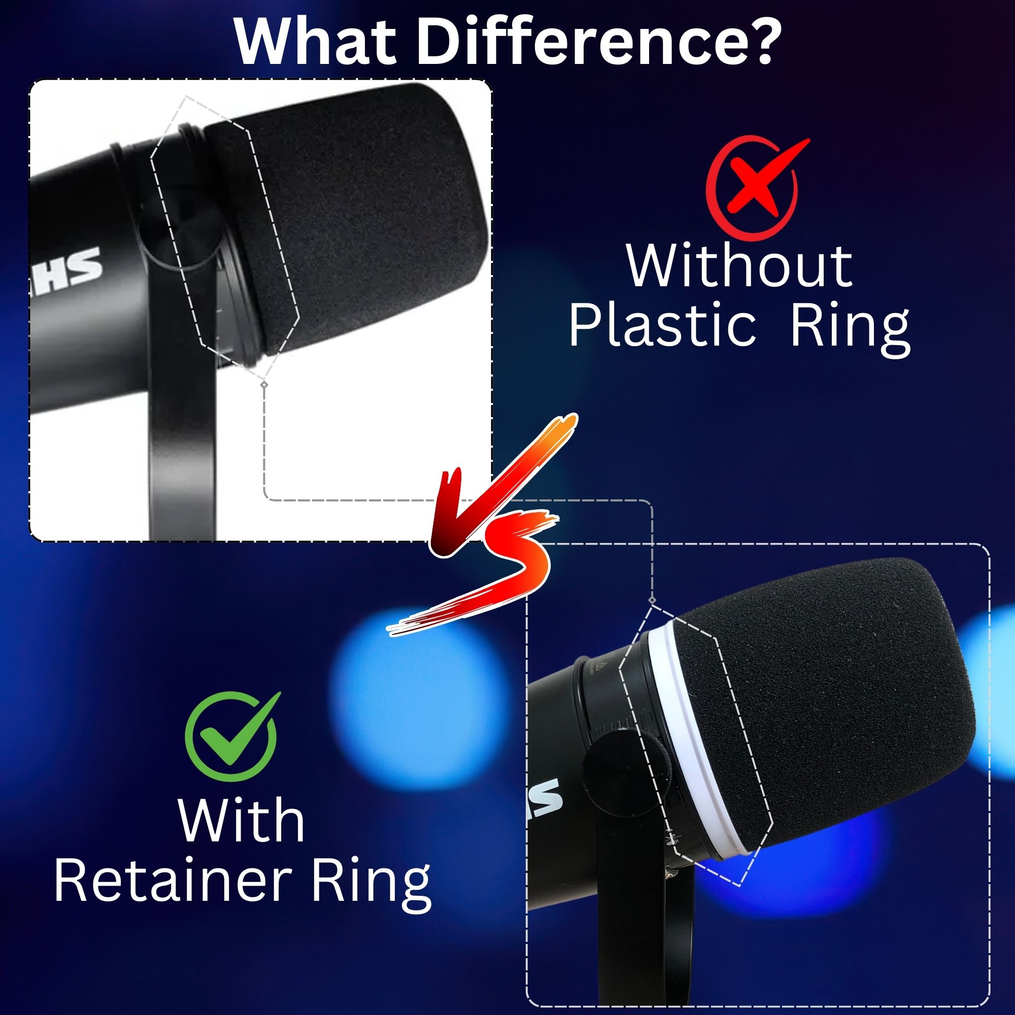 Foam Microphone Covers with Re - Microphone Pop Filter Foam Windscreen ulasan dan harga