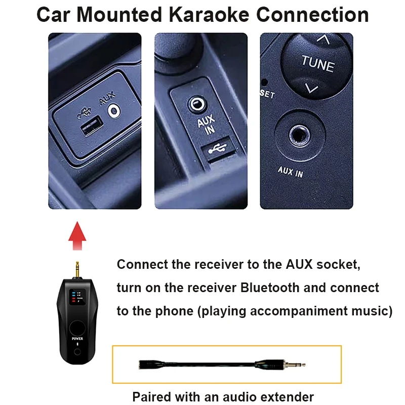UHF Wireless Handheld Dynamic  - Bluetooth Karaoke Microphone Handheld ulasan dan harga