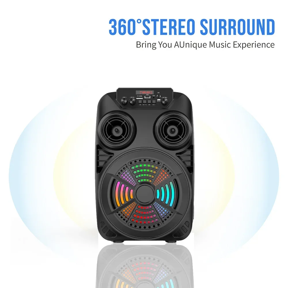 High Power Bluetooth Speakers  - Karaoke Speaker System 100W Rgb ulasan dan harga