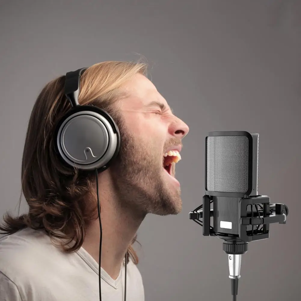 Microphone Shock Mount with Po - Microphone Shock Mount Universal ulasan dan harga