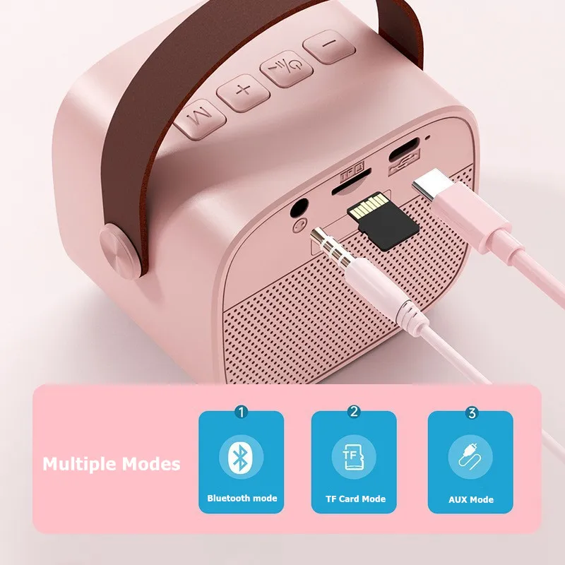 Cute Clearance Sale Mini Wirel - Bluetooth Karaoke Microphone Handheld ulasan dan harga