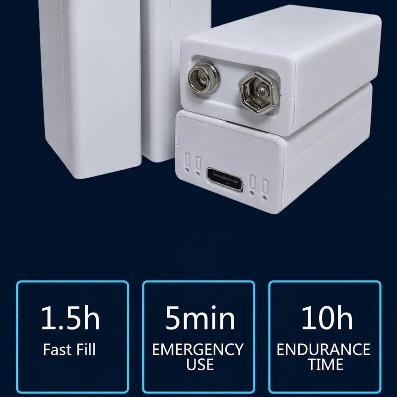 9V 5500mAh Lithium Ion Recharg - Rechargeable Wireless Mic Lithium Battery ulasan dan harga
