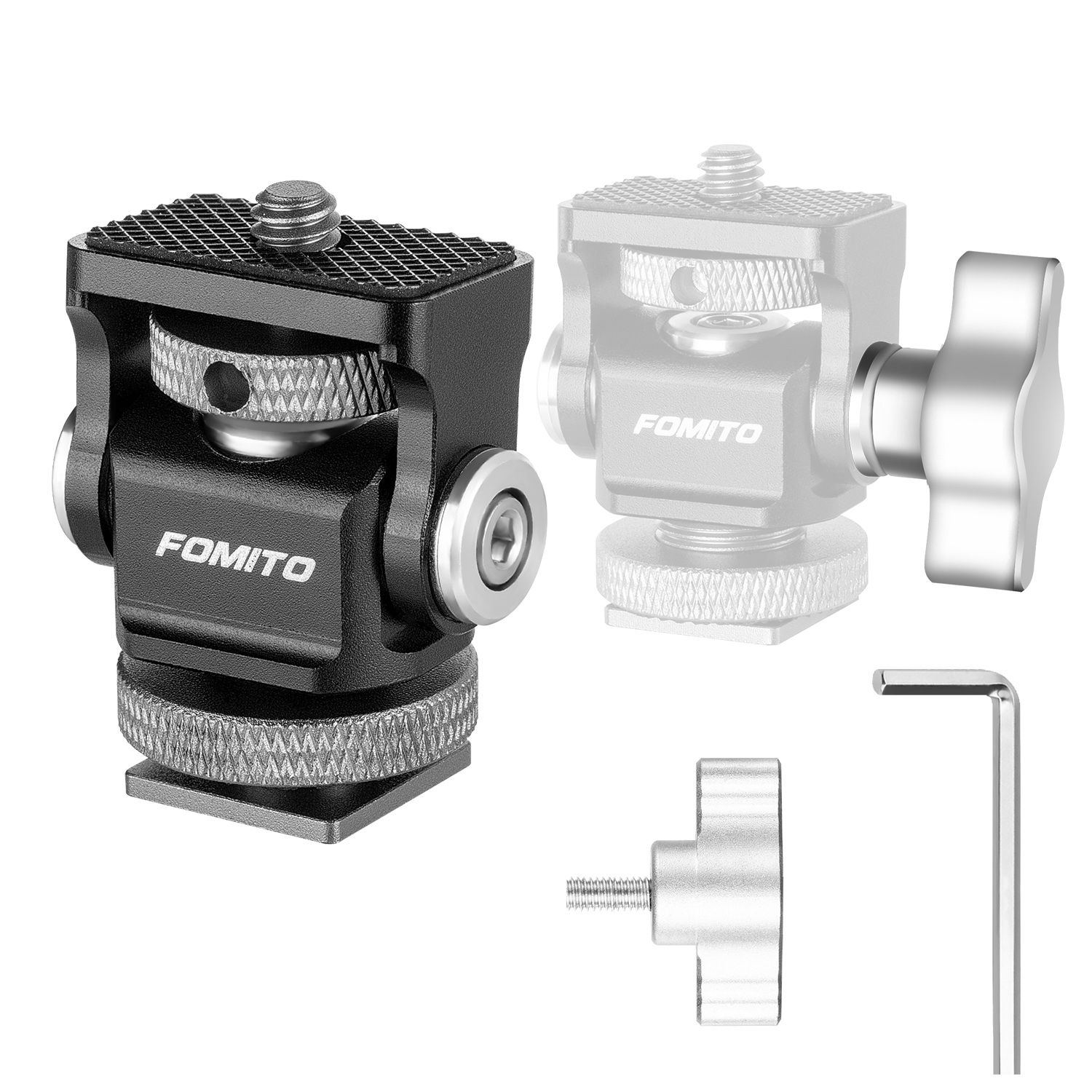 FOMITO Mini Monitor Mount Came - Microphone Shock Mount Universal ulasan dan harga