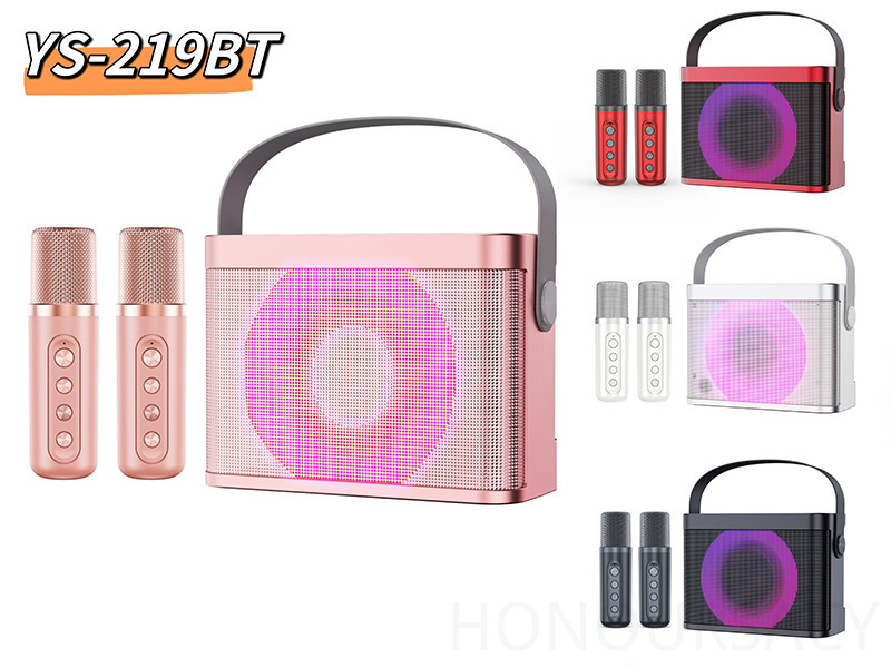 HIFI Stereo Bluetooth Karaoke  - Karaoke Machine Portable With 2 Mic ulasan dan harga