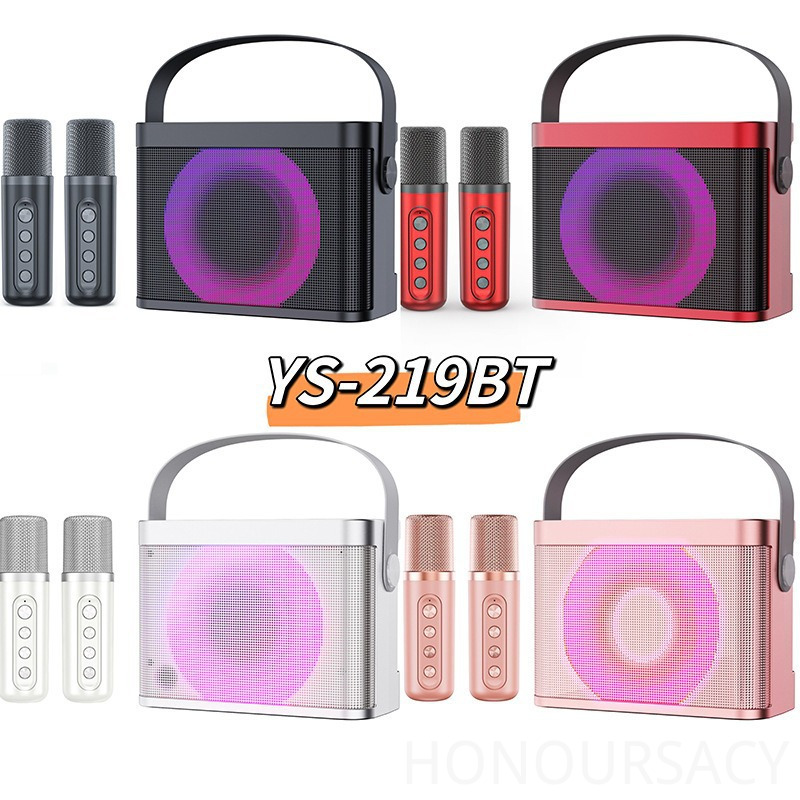 HIFI Stereo Bluetooth Karaoke  - Karaoke Machine Portable With 2 Mic ulasan dan harga