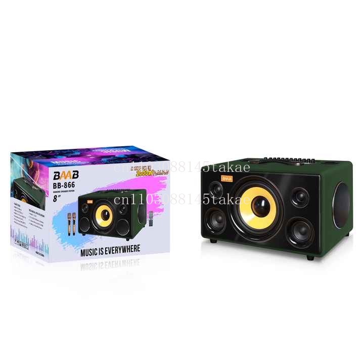 Professional 8-Inch HIFI Bass  - Karaoke Speaker System 100W Rgb ulasan dan harga