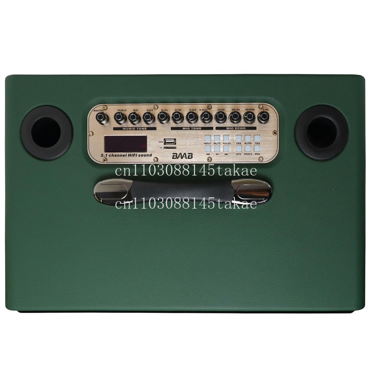 Professional 8-Inch HIFI Bass  - Karaoke Speaker System 100W Rgb ulasan dan harga